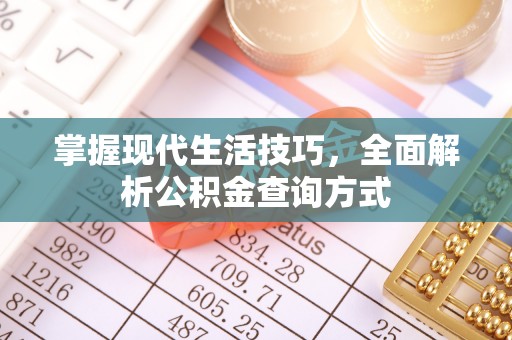 基隆掌握现代生活技巧，全面解析公积金查询方式